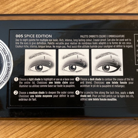 RIMMEL London Magnif’Eyes  SPICE Edition Eye Contouring Palette NWT - Picture 3 of 4